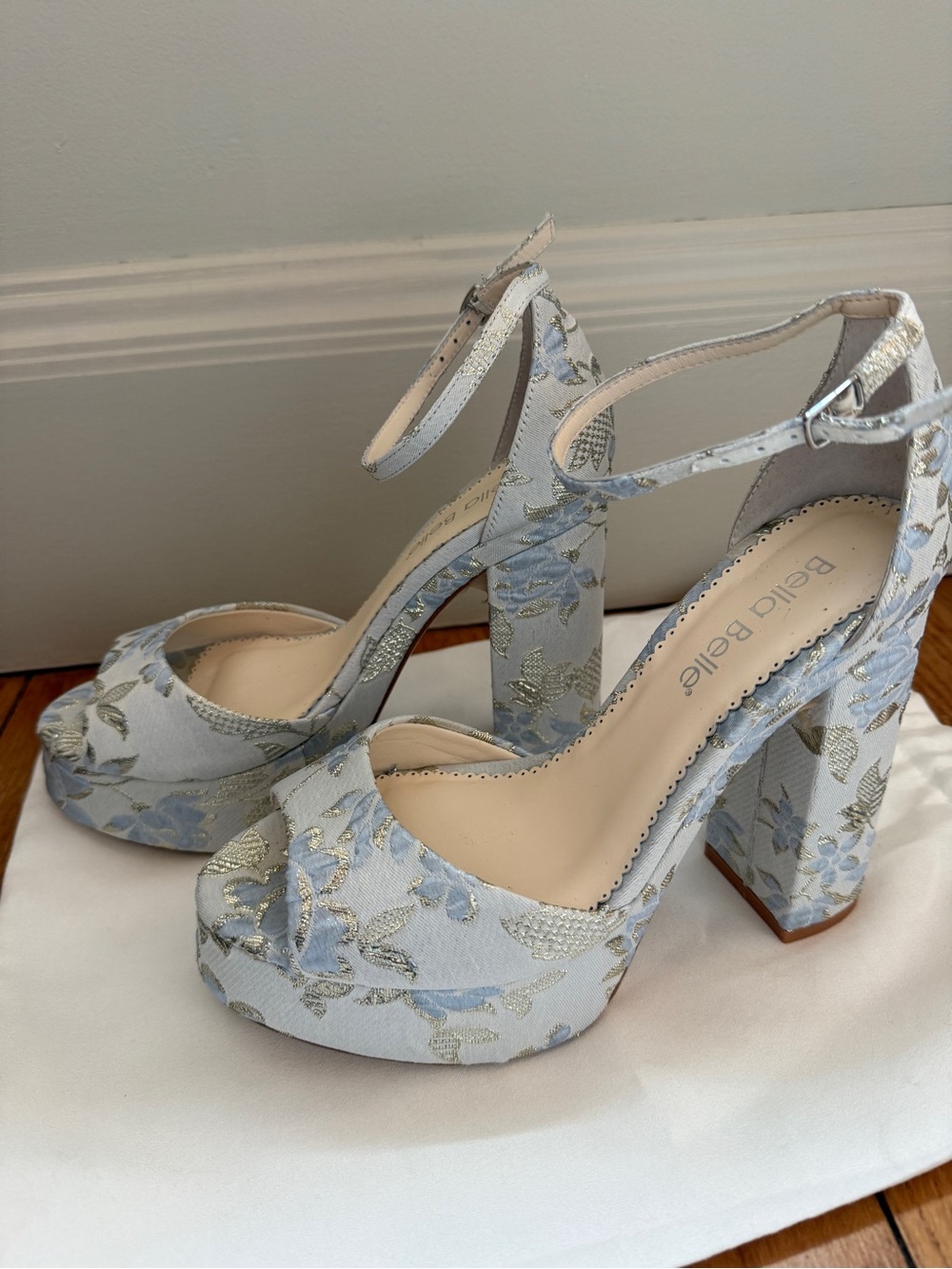 Bella Belle Catarina Platform Bridal Heels - Brand New in Box
